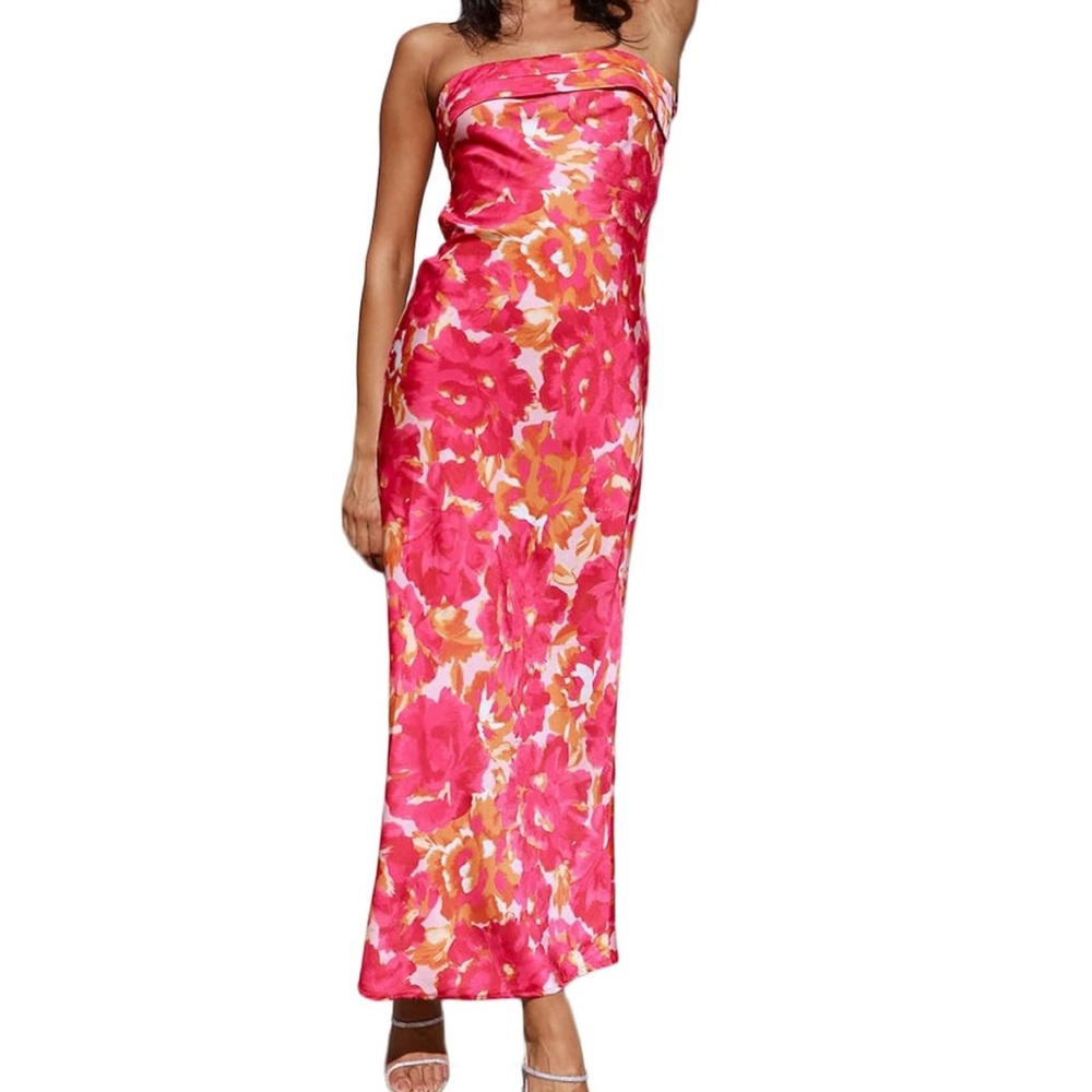 Strapless Wedding Guest Dress